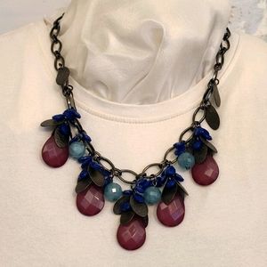 Jewel Toned accent necklace